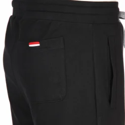 Herren Sweatshorts mit kleiner Stickerei
