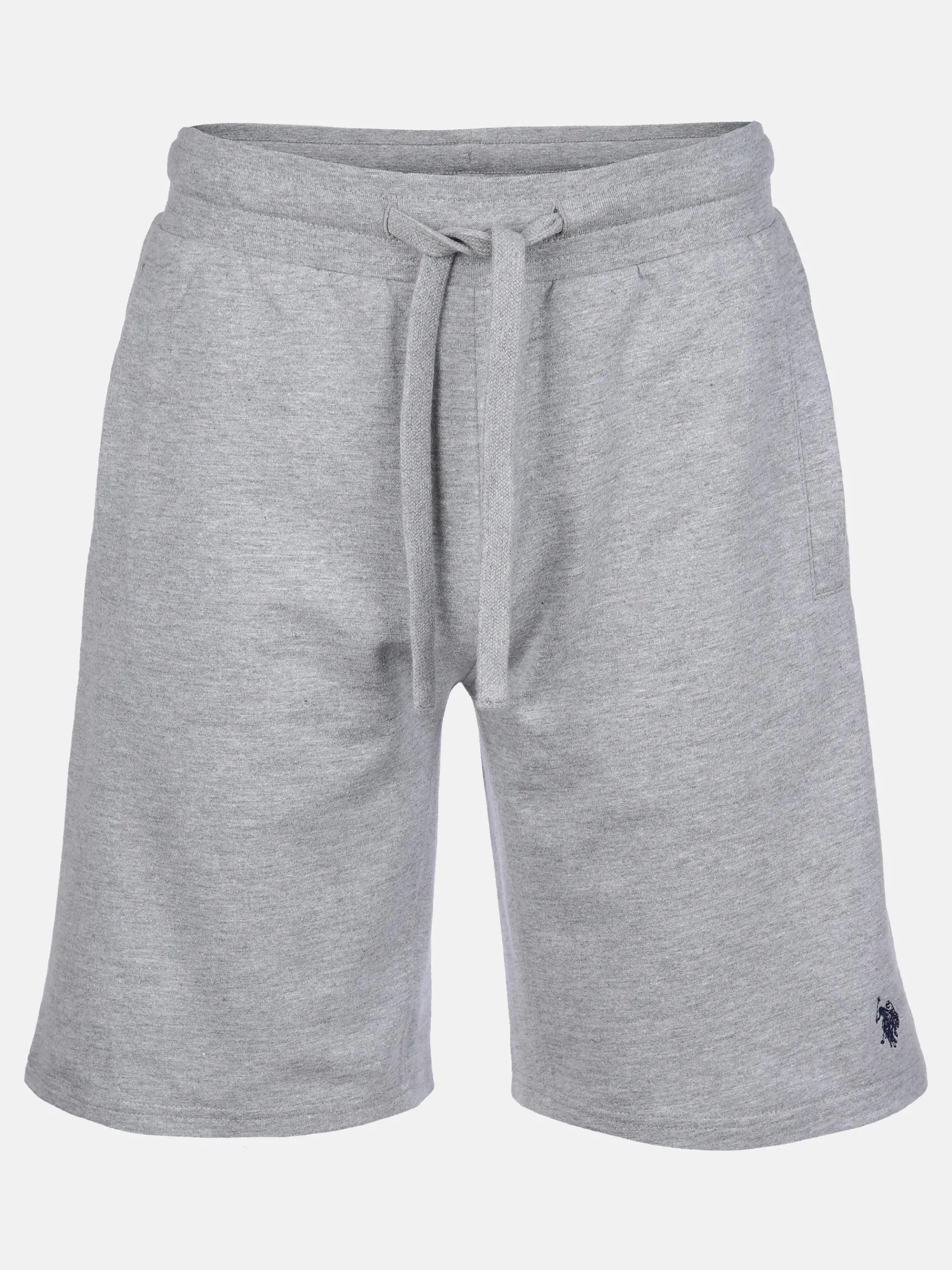 Herren Sweatshorts mit kleiner Stickerei