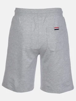 Herren Sweatshorts mit kleiner Stickerei