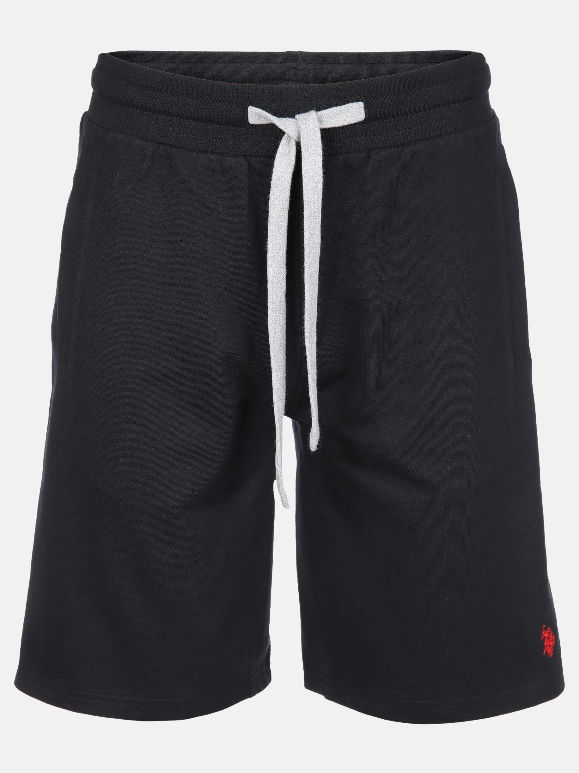 Herren Sweatshorts mit kleiner Stickerei