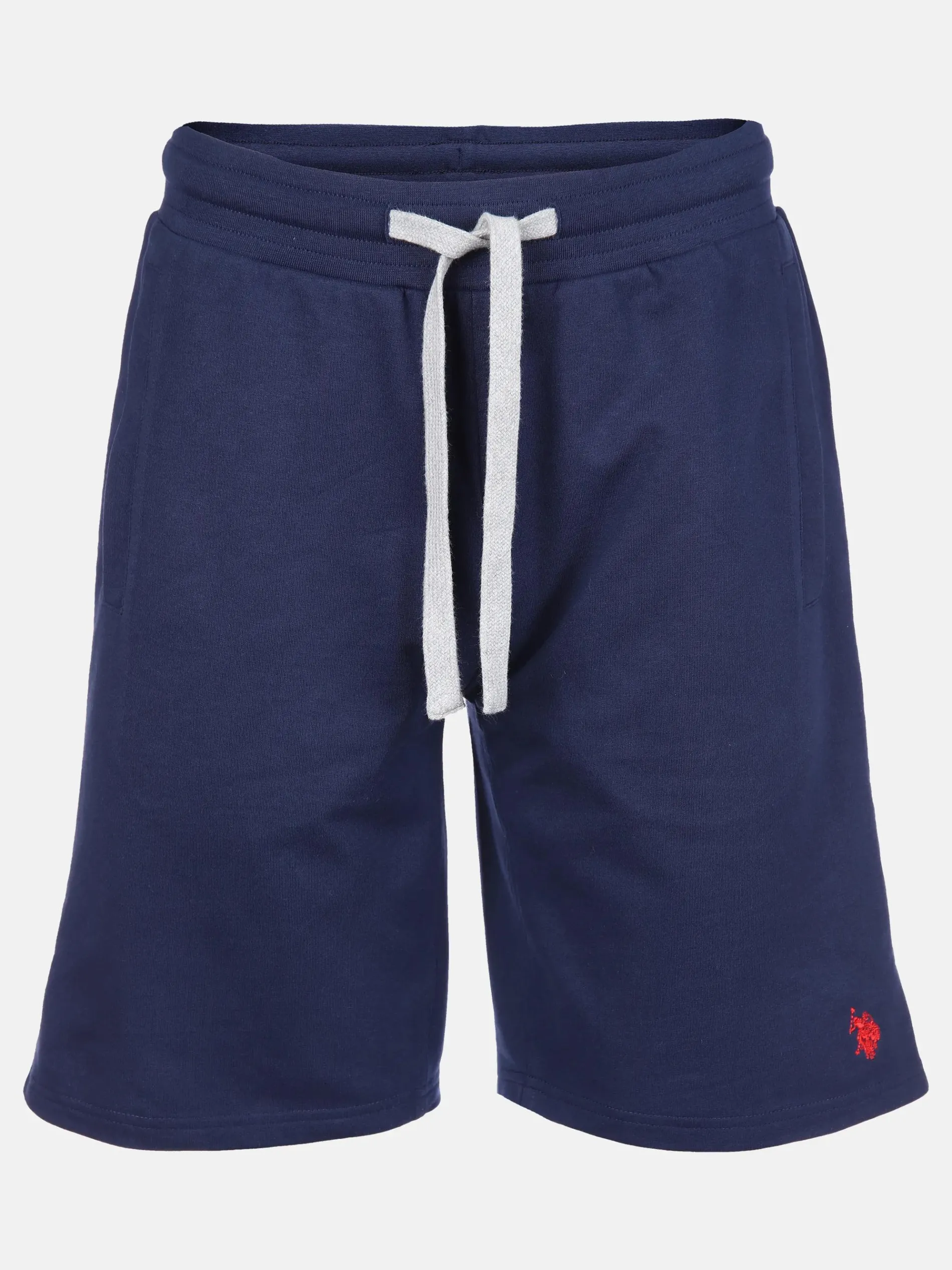Herren Sweatshorts mit kleiner Stickerei