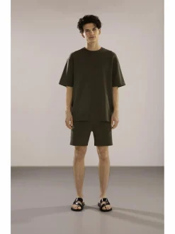 Herren Sweatshorts mit Struktur