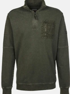 Herren Sweattroyer in used Optik