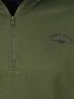 Herren Sweattroyer mit kleinem Print