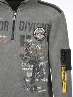 Herren Sweattroyer mit Print