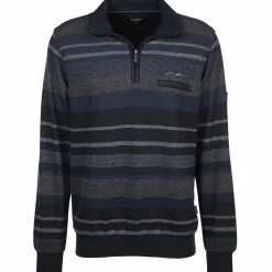 Herren Sweattroyer mit Streifen