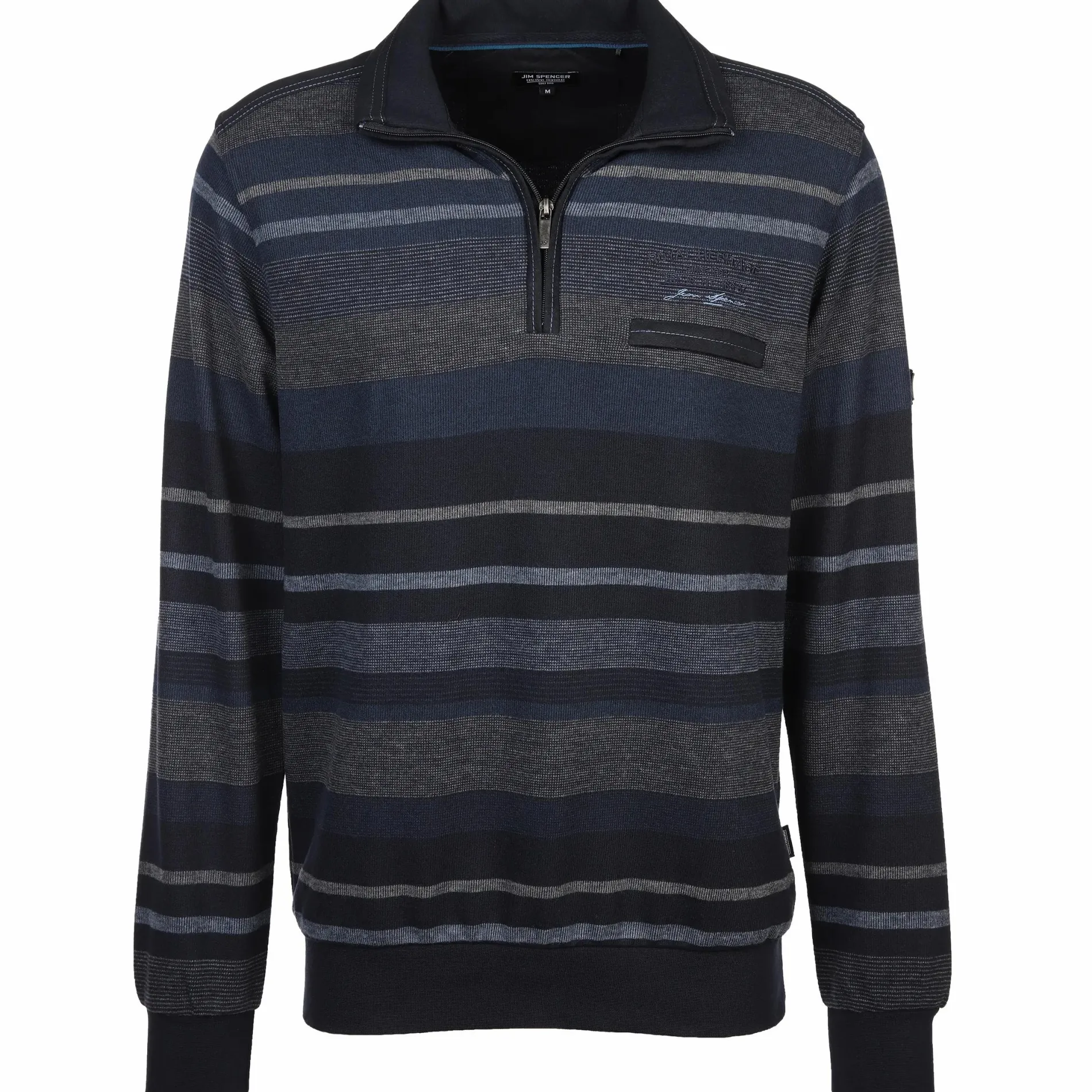 Herren Sweattroyer mit Streifen