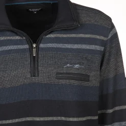 Herren Sweattroyer mit Streifen