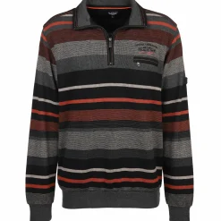 Herren Sweattroyer mit Streifen