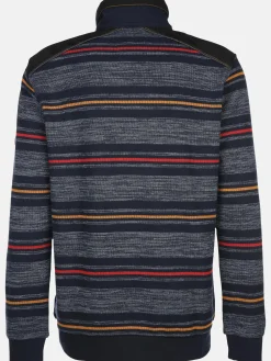 Herren Sweattroyer mit Streifen