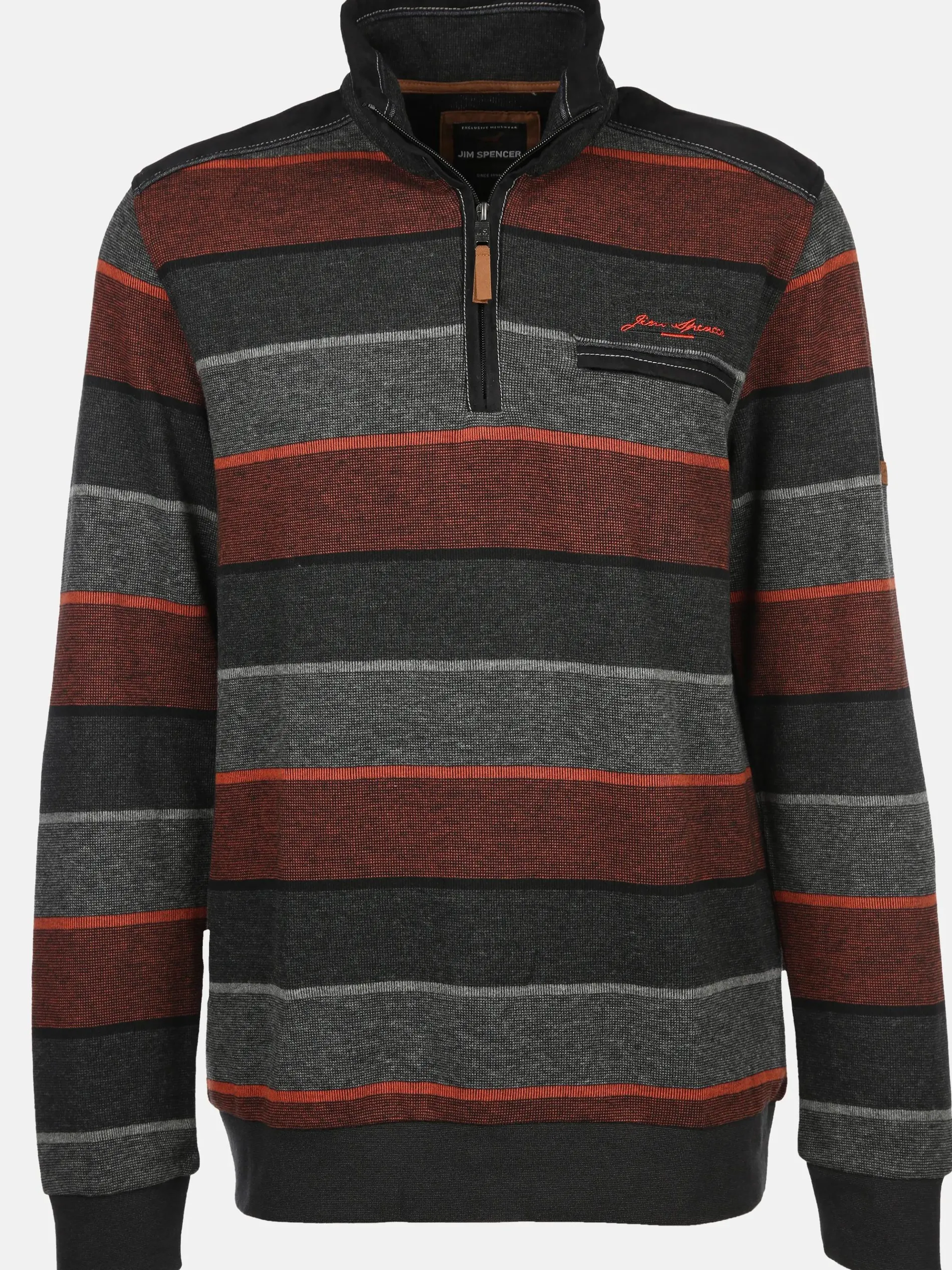 Herren Sweattroyer mit Streifen