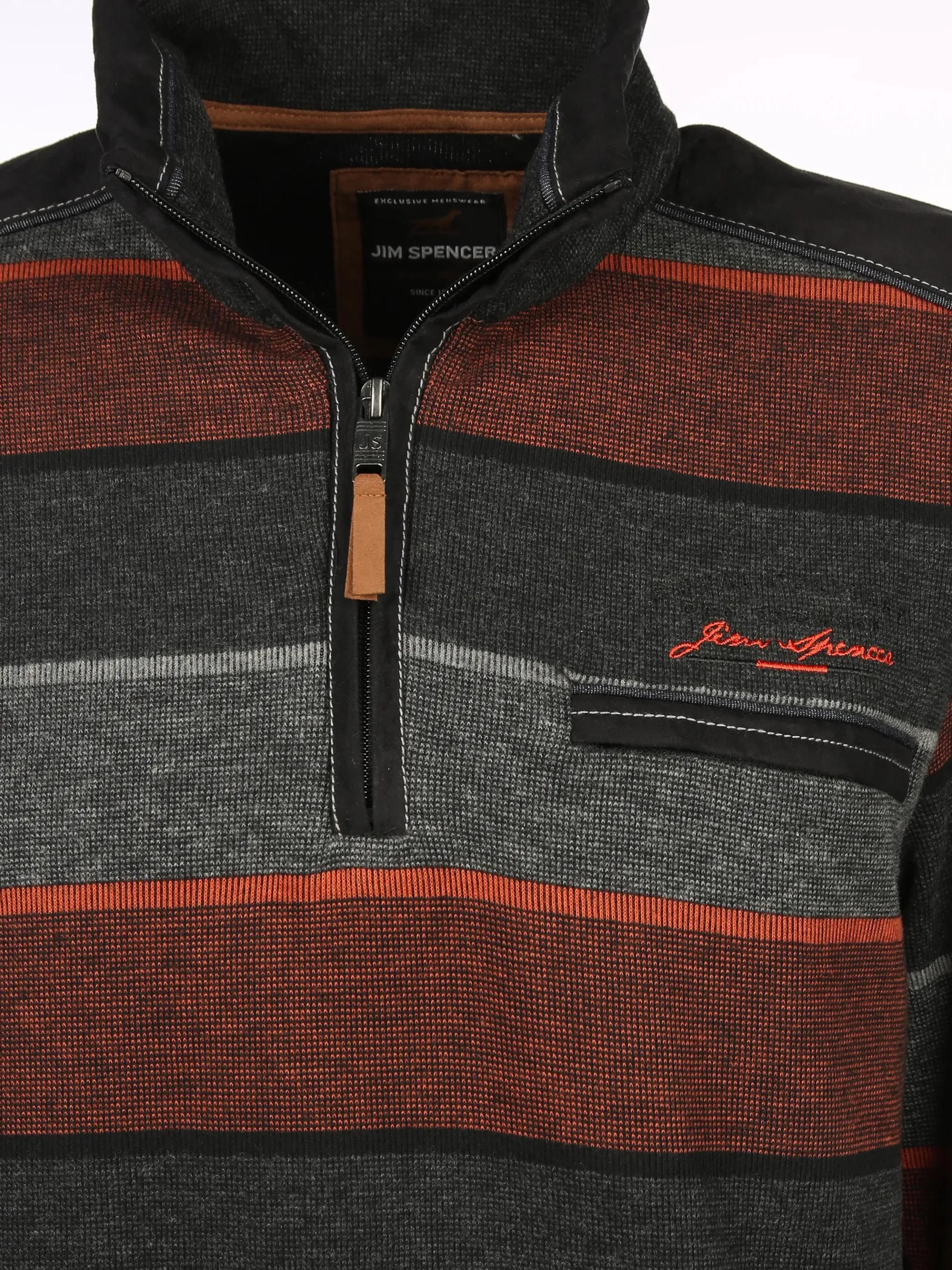 Herren Sweattroyer mit Streifen