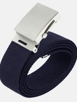 Herren Textilgürtel mit Metallschließe