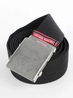 Herren Textilgürtel mit Metallschließe