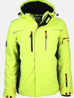 Herren Thermo Arbeitsjacke mit Neondetails