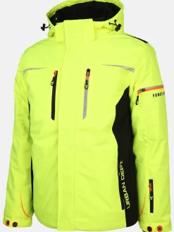 Herren Thermo Arbeitsjacke mit Neondetails