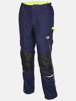 Herren Thermoarbeitshose mit Neondetails