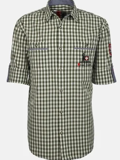 Herren Trachtenhemd im Karo-Look