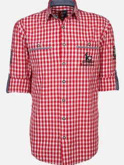 Herren Trachtenhemd im Karo-Look