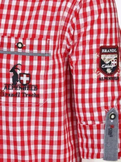Herren Trachtenhemd im Karo-Look