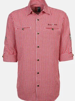 Herren Trachtenhemd mit Stickerei