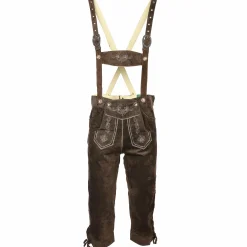 Herren Trachtenhose 3/4 lang in Echtleder