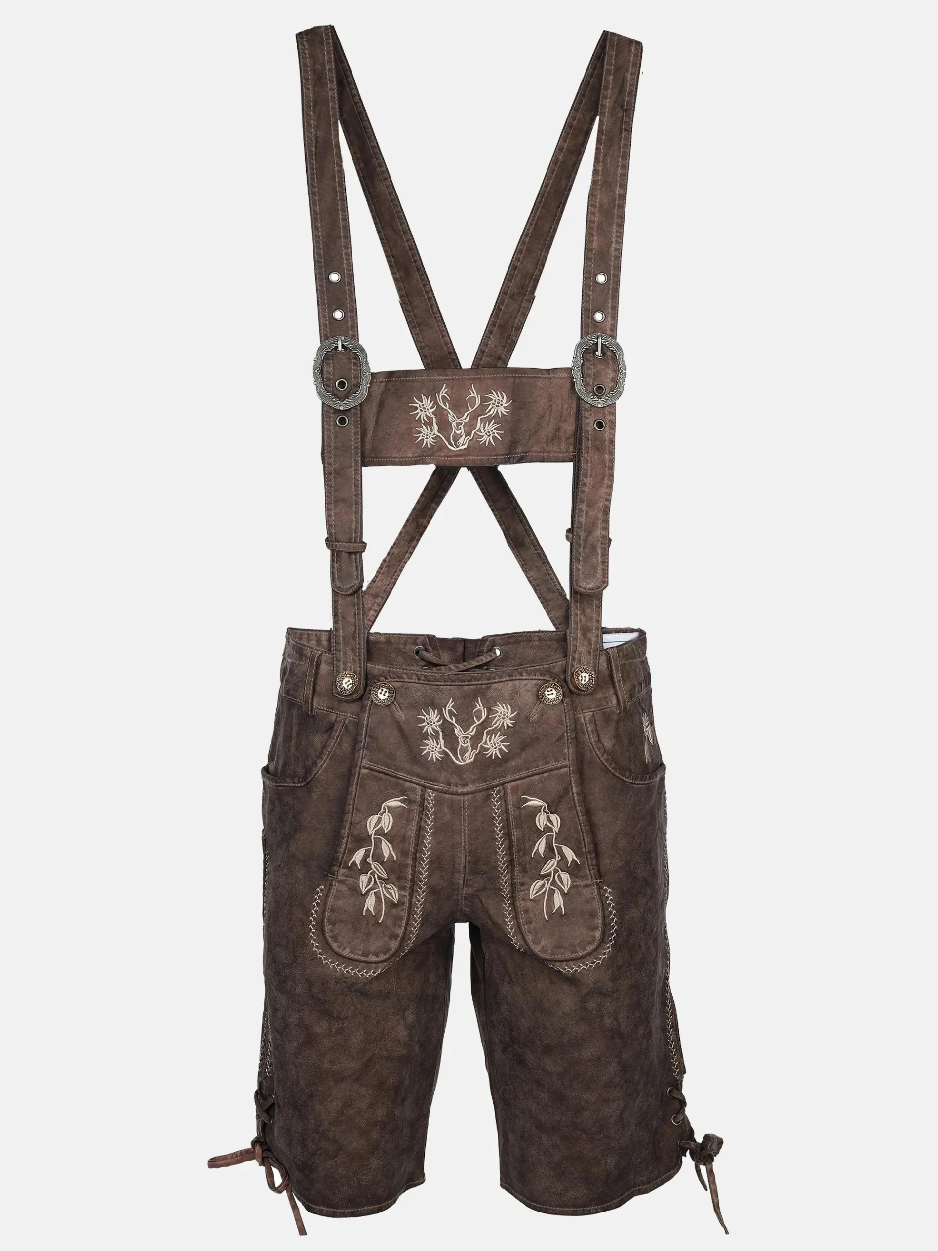 Herren Trachtenshort in Lederoptik