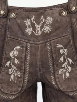 Herren Trachtenshort in Lederoptik