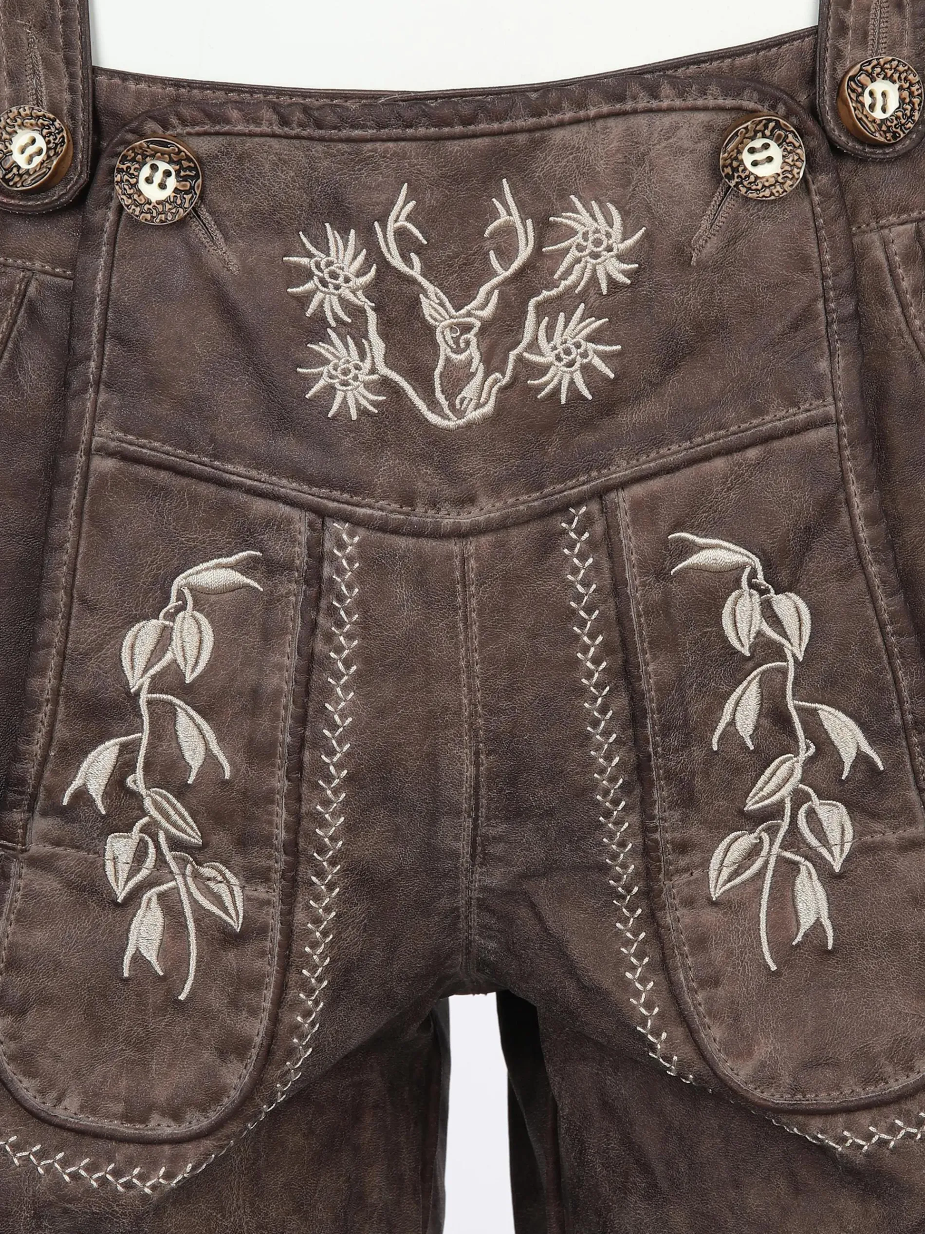 Herren Trachtenshort in Lederoptik