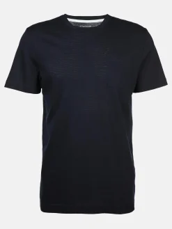 Herren T-Shirt im durchschimmernden Streifenlook