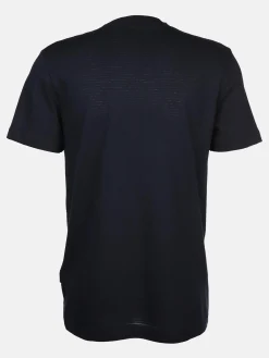 Herren T-Shirt im durchschimmernden Streifenlook