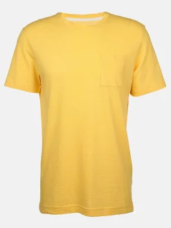 Herren T-Shirt im durchschimmernden Streifenlook