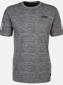 Herren T-Shirt in melierter Optik