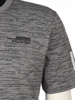 Herren T-Shirt in melierter Optik