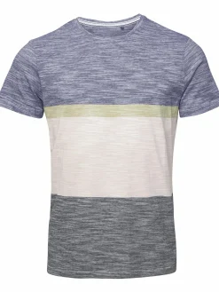 Herren T-Shirt mit Blockstreifen