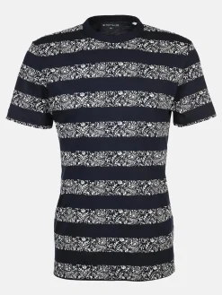 Herren T-Shirt mit floralem Print