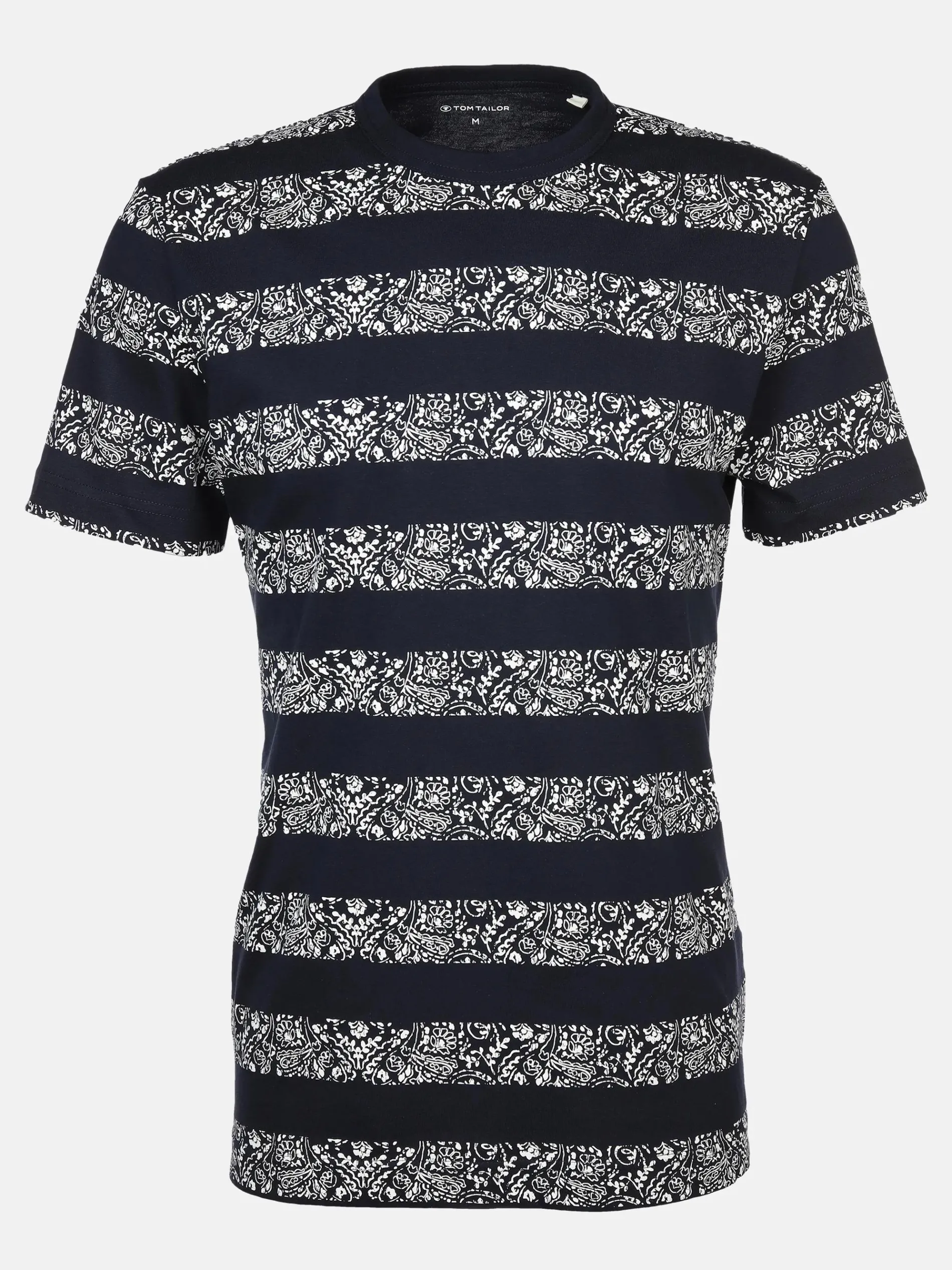 Herren T-Shirt mit floralem Print