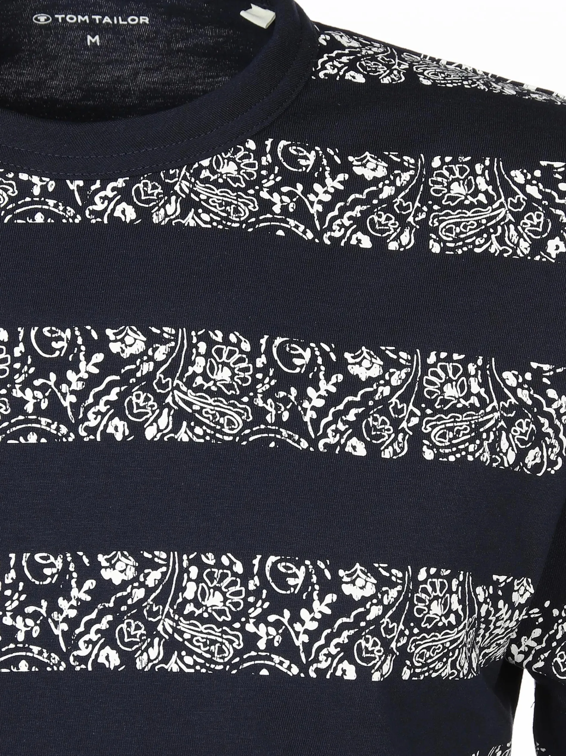 Herren T-Shirt mit floralem Print