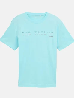 Herren T-Shirt mit Frontlogoprint