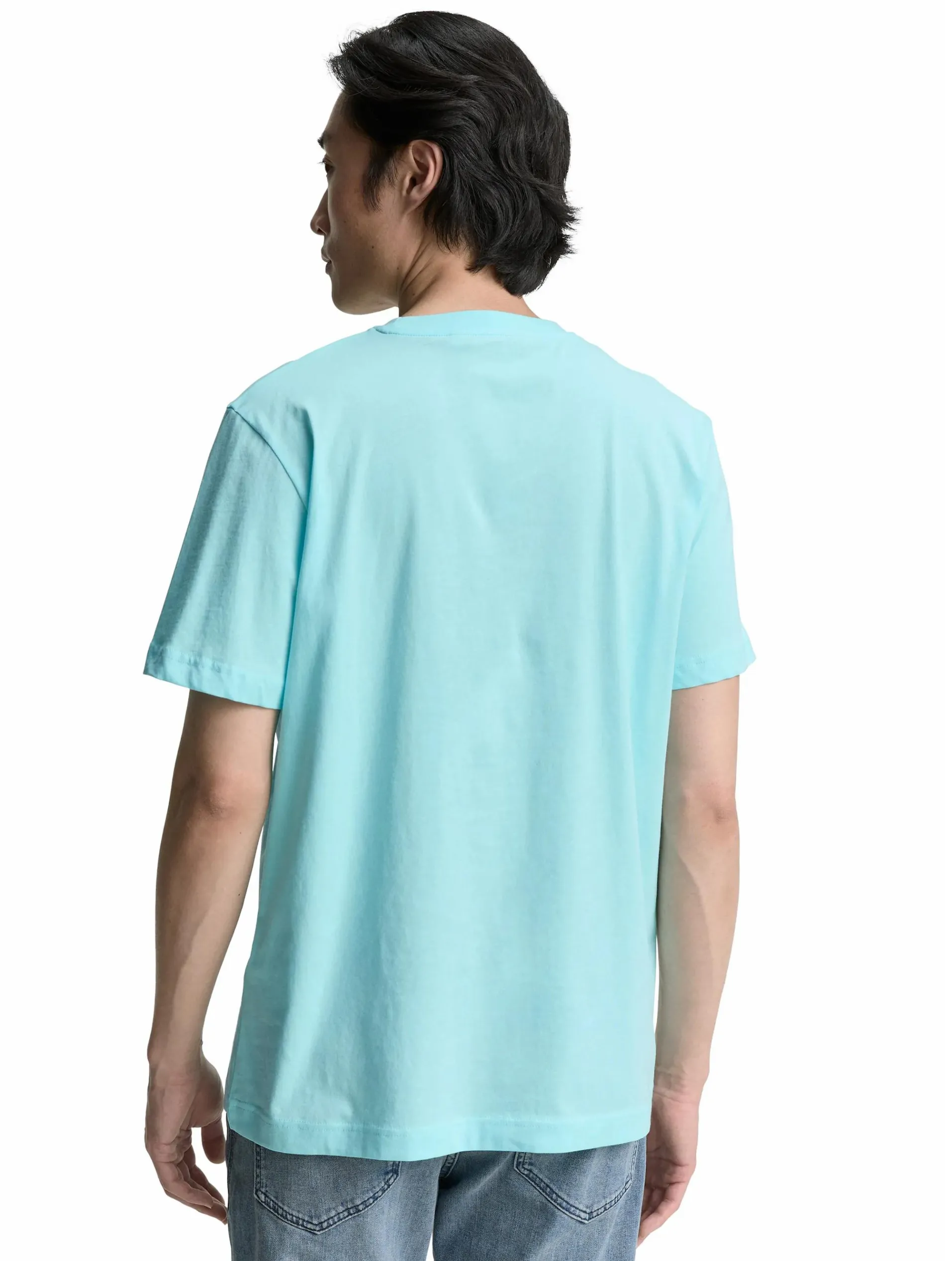 Herren T-Shirt mit Frontlogoprint