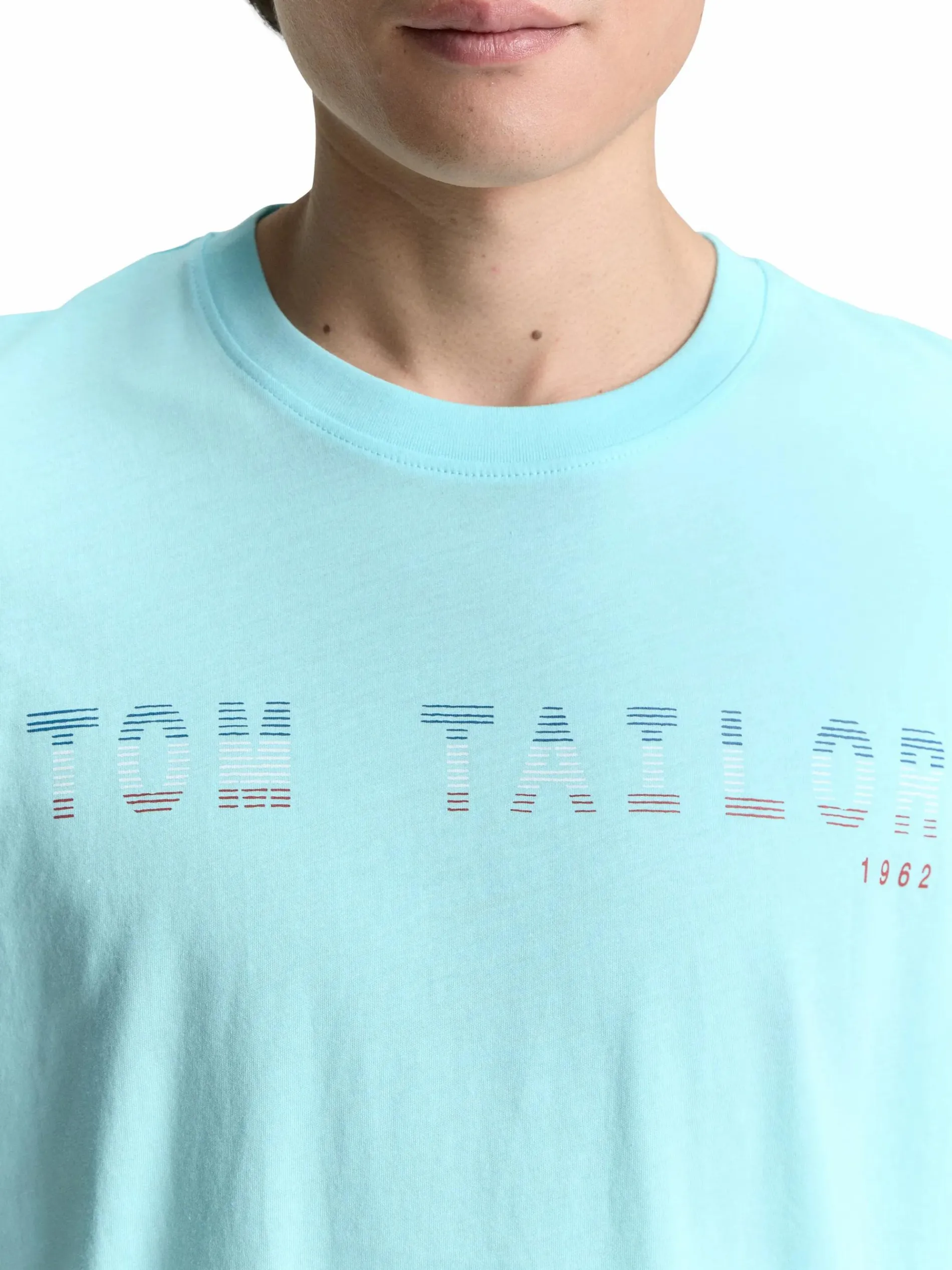 Herren T-Shirt mit Frontlogoprint