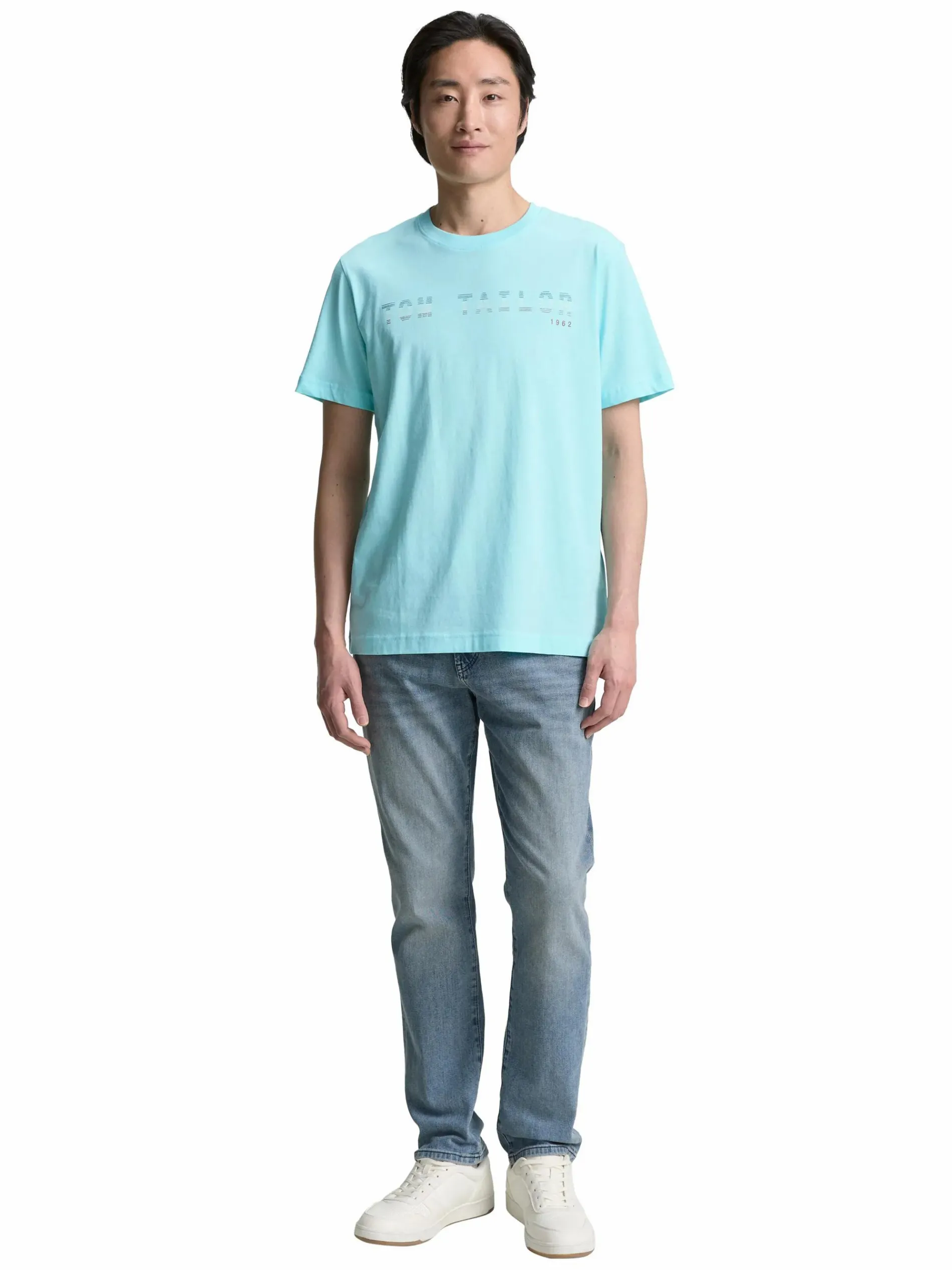 Herren T-Shirt mit Frontlogoprint