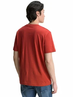 Herren T-Shirt mit Frontlogoprint