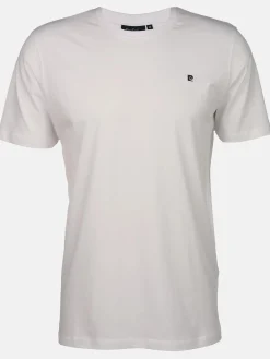 Herren T-Shirt mit kleinem Stickereilogo
