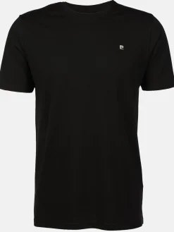 Herren T-Shirt mit kleinem Stickereilogo