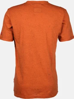 Herren T-Shirt mit Print in Used Optik