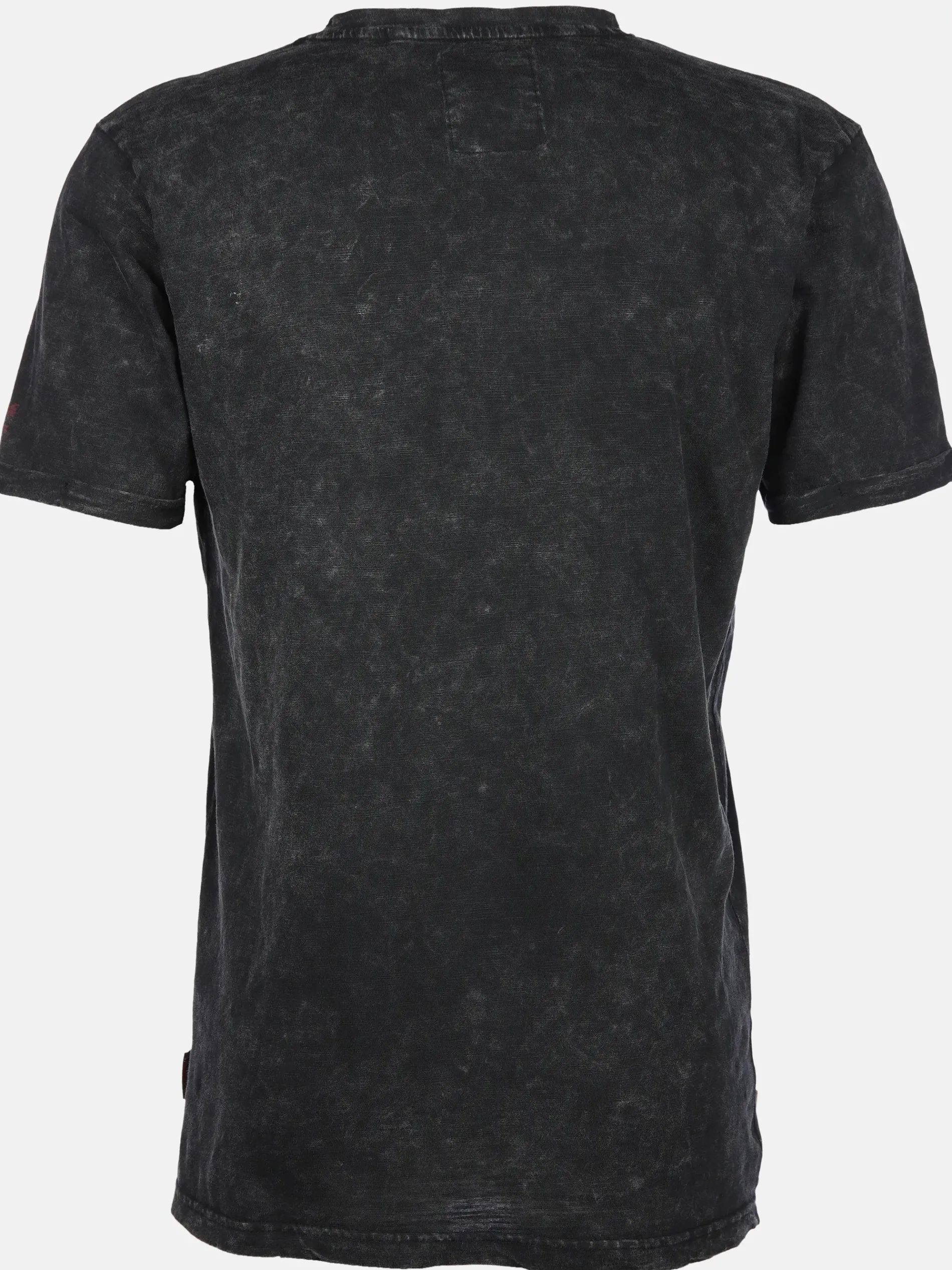 Herren T-Shirt mit Print in Used Optik