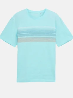 Herren T-Shirt mit Streifenprint