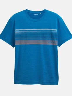 Herren T-Shirt mit Streifenprint