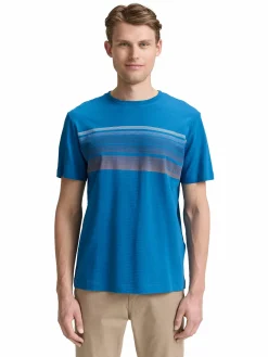 Herren T-Shirt mit Streifenprint